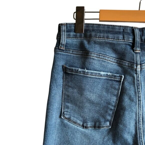 Evereve The Ever Straight Jeans Size 29 Medium Wash Denim - Picture 10 of 16